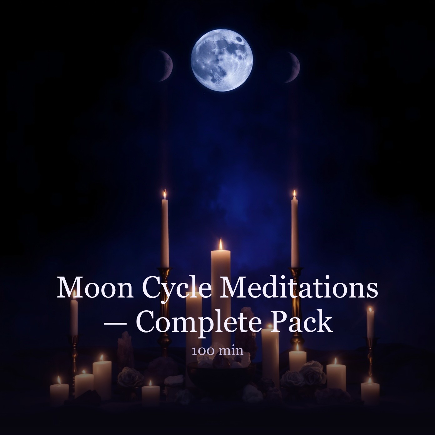 Moon Cycle Meditations — Complete Pack cover