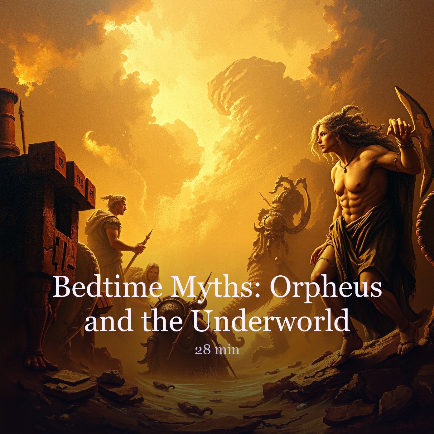 Bedtime Myths: Orpheus and the Underworld cover