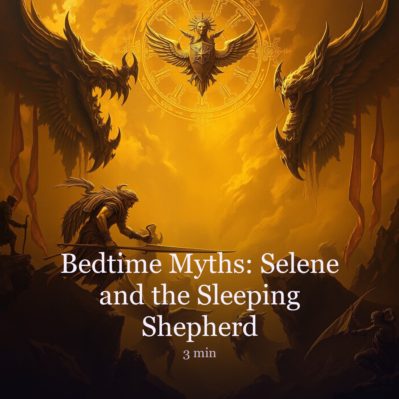 Bedtime Myths: Selene and the Sleeping Shepherd cover