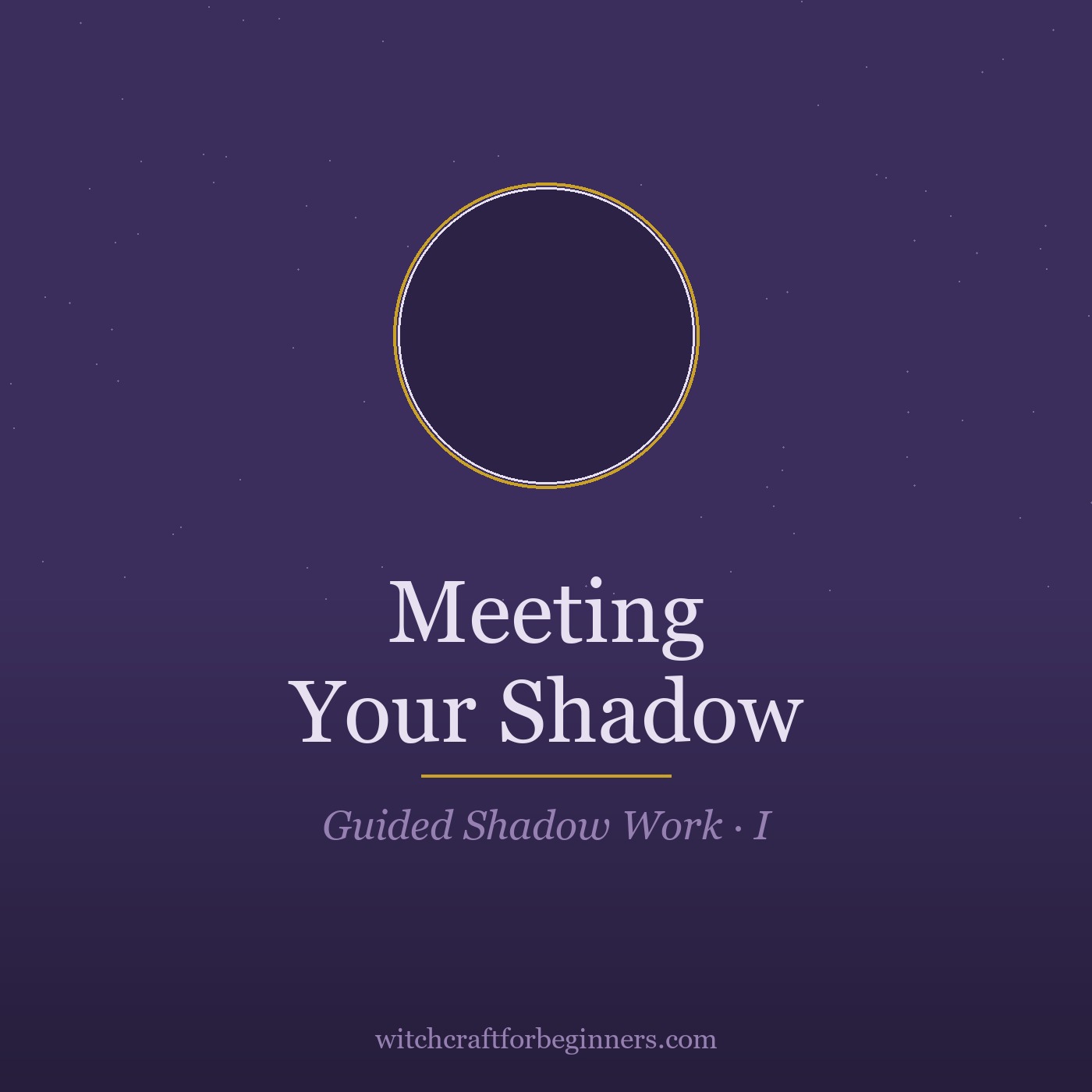 Shadow Work: Meeting Your Shadow (Guided) cover